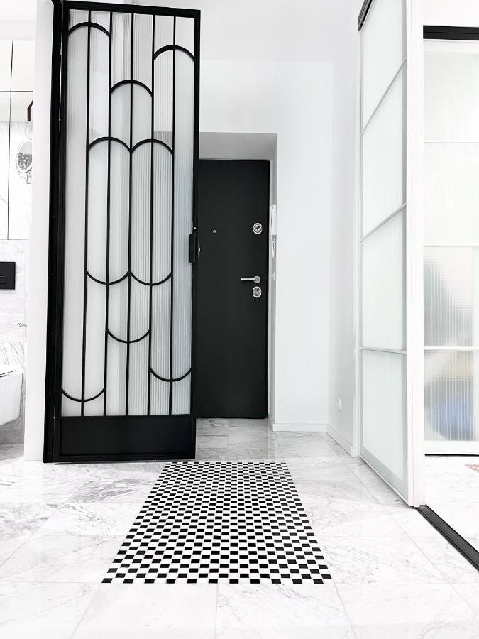 Design+Luxus Apartment Im Zentrum! +Netflix ワルシャワ エクステリア 写真