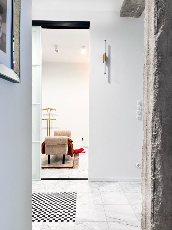 Design+Luxus Apartment Im Zentrum! +Netflix ワルシャワ エクステリア 写真
